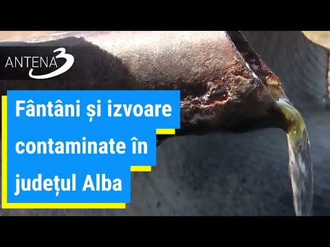 Fântâni și izvoare contaminate în județul Alba | Oamenii nu pot folosi apa în plină caniculă