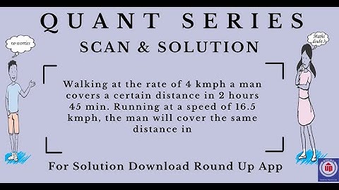 ROUND UP - Time & Distance