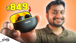 Realme Buds T110 for ₹849 | Realme T110 Unboxing and Review in Tamil | Best TWS Earbuds Under 1000