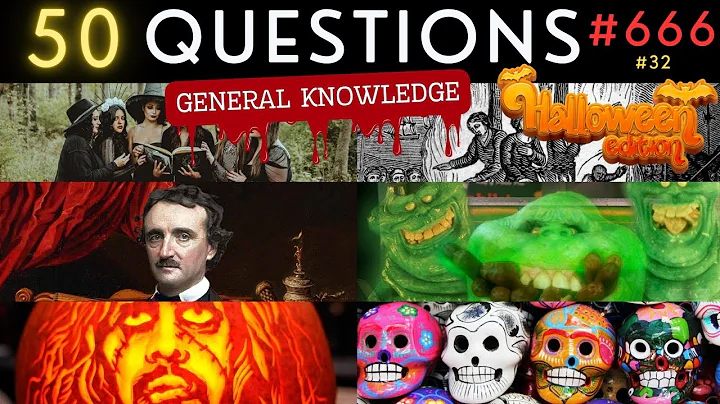 The General Knowledge Quiz #666 (#32) HALLOWEEN EDITION ¦ 50 Trivia Questions - Pub Quiz