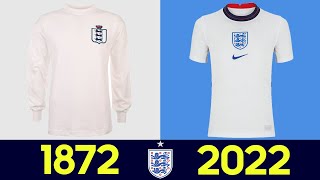 ⚽ История (Эволюция) Формы сборной Англии по Футболу 2022 | Все Футболки сборной Англии ⚽