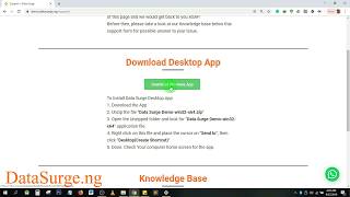 How to install Data Surge Desktop App screenshot 5