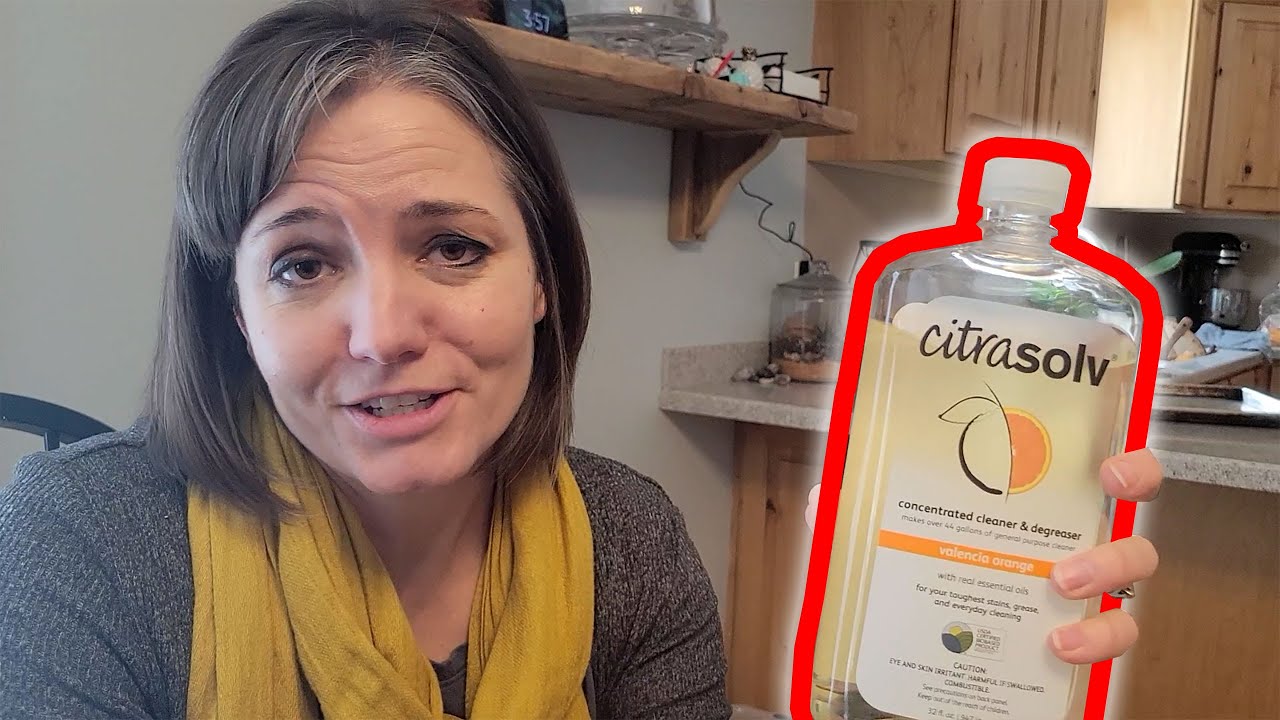 This cleaning and degreasing solution lasts forever! (CitraSolv natural  cleaner review) 