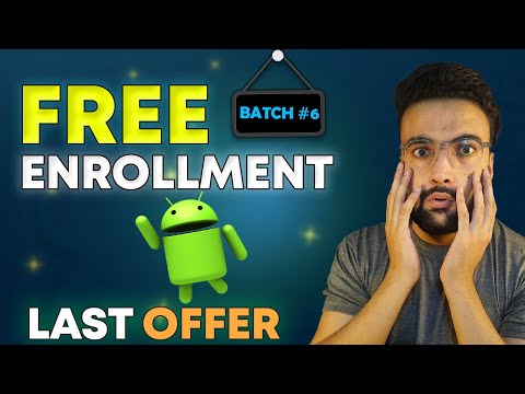 Exciting News! FREE Enrollments & Independence Day Offer for Android Development Mentorship Program!