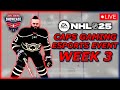🔴LIVE! BEST OF 3 SERIES VS SCARY HOURS!!! CAPS GAMING MAIN DIV ESPORTS WEEK 3!!! NHL 25 EASHL