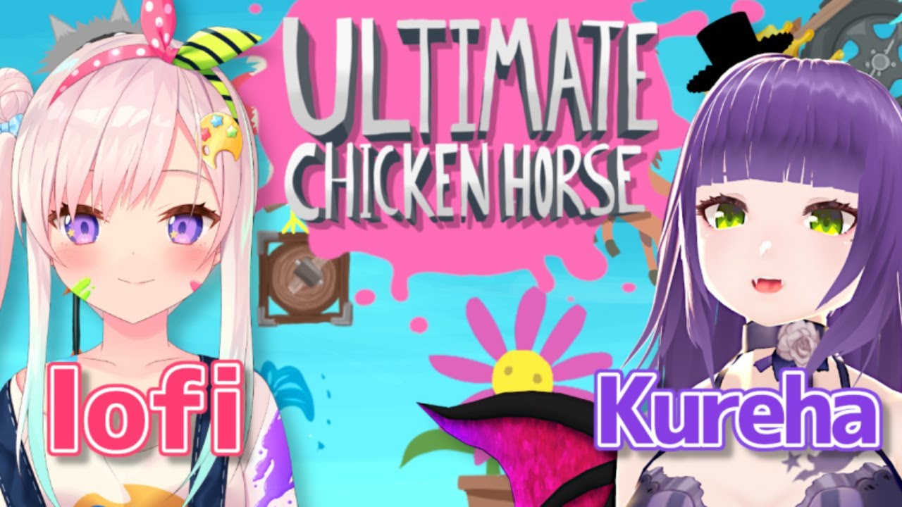 【Ultimate Chicken Horse】Friendly Match with Kureha! LET'S GO!【EN/JP】