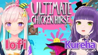【Ultimate Chicken Horse】Friendly Match with Kureha! LET'S GO!【EN/JP】