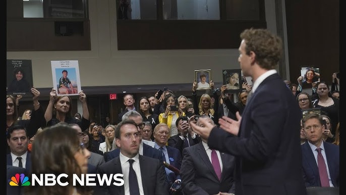Watch Zuckerberg Apologizes To Parents At Senate Child Safety Hearing