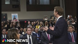 Watch: Zuckerberg apologizes to parents at Senate child safety hearing