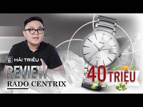 Video Đánh Giá Rado Centrix Automatic R30939103 - Sự Sang... - youtube