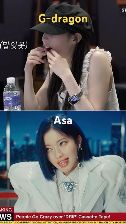 Asa rap part GD version and Asa version💗💕#BABYMONSTER#ASA#GDRAGON#BIGBANG#DRIP