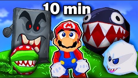 Mario 64 but a Random Enemy Spawns Every Minute