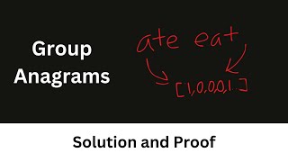 Leetcode 49. Group Anagrams - Neetcode Arrays and Hashing #4
