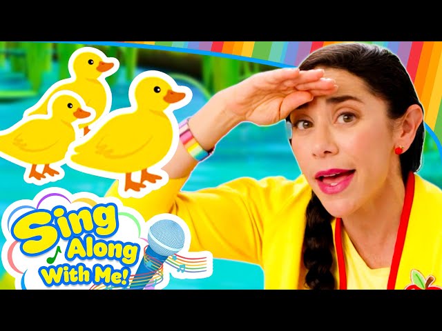 Five Little Ducks 🦆🖐️ With Ms. Appleberry | The Melon Patch | Sing ...