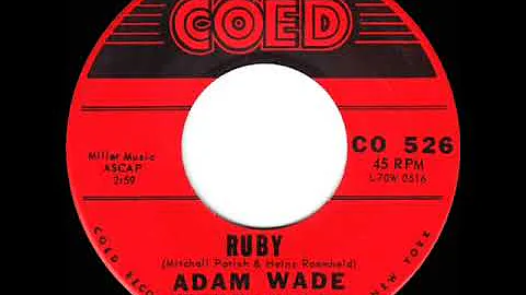 1960 Adam Wade - Ruby