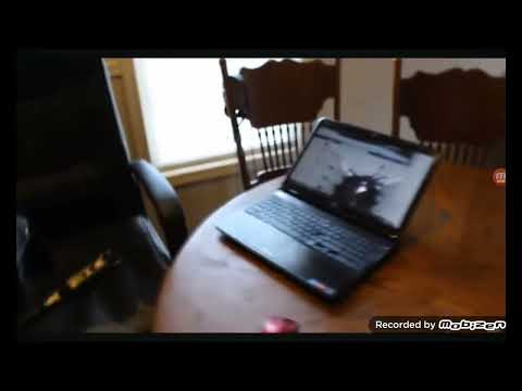 Angry Grandpa Destroys Laptop