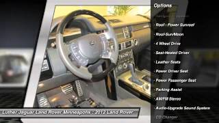 Career Overview 2012 Land Rover Range Rover Golden Valley Minnesota PL6196