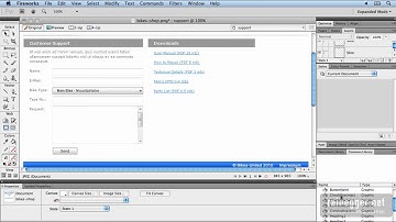 Webdesign with Fireworks CS5 - See the benefits Part 1