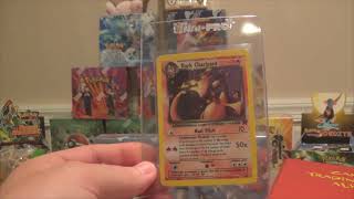 HOLO DARK CHARIZARD PULL! (OPENING TEAM ROCKET POKEMON BOOSTER PACKS!