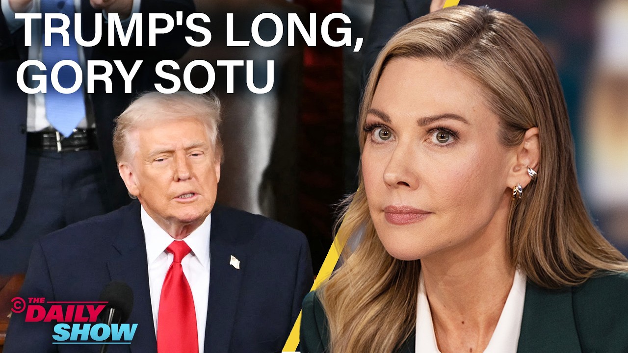 SOTU Recap: Trump Gets Tarantino-Gory & Award-Crazy in Record-Long Address | The Daily Show