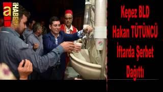 Kepez Belediye Başkanı Hakan Tütüncü Ramazan Da Şerbet Dağıttı