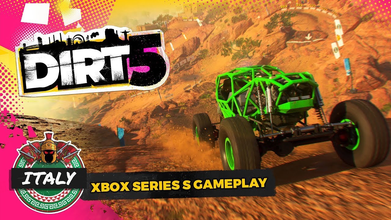 Primer vídeo gameplay de DIRT 5 en Xbox Series S - PowerUps