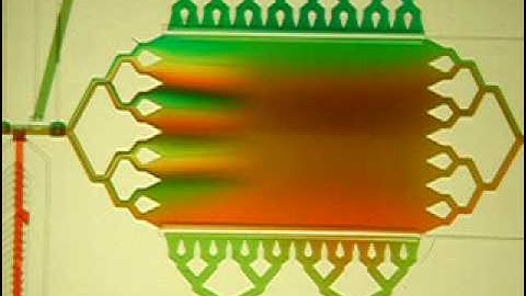 Microfluidic transition from slow to fast laminar flow [Folch lab]