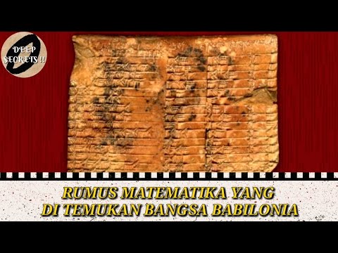 Video: Artefak Dari Babylon Kuno Mengandungi Jadual Trigonometri Yang Lebih Tepat - Pandangan Alternatif