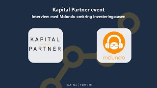 Interview med Mdundo omkring investeringscasen