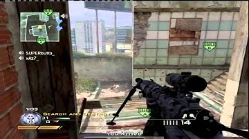 Mw2 - Amazing Flashbang killcam in SnD