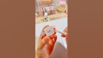 Làm móc khoá bằng keo nến #diy #handmade #diykeychain