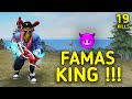 Solo vs squad  famas king  unbeatable gameplay with aggressive weapon  90 headshot intel i5