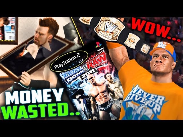 This TERRIBLE WWE Game Is A WASTE Of Money! | WWE SvR'11 On PS2! class=