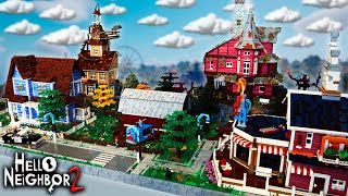 Lego Привет, Сосед 2 - Город Из 100 000 Деталей / Hello Neighbor 2 Moc