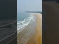 Where the waves kiss the shore from above //GOA//#nature #waves #music #reels