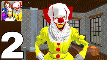 Clown Neighbors Chapel - Level 2-5 | Gameplay Walkthrough PART 2 (iOS,Android)