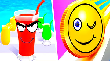 Juice Run | Coin Rush - All Level Gameplay Android,iOS - BIG APK NEW UPDATE Best Games
