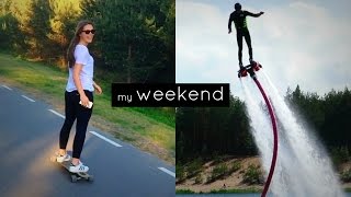 Summer Weekend (Flyboarding,  longboarding, wakeboarding)