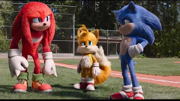 Sonic The Hedgehog 2 (2022) - Sonic Tails And Knuckles Play Baseball | HD