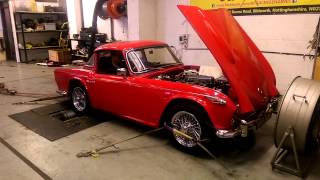 Brand New Tr4 in for a tune up on our Dyno.