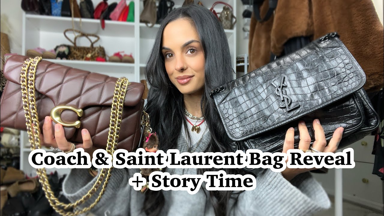 Double Handbag Reveal from Coach and Saint Laurent | elle be |