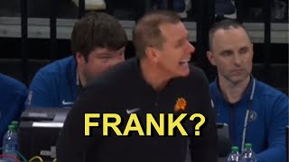 Phoenix Suns Coach Frank Vogel Went Crazy After Refs Missed The Obvious Kick Ball