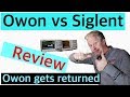 Owon vs Siglent Oscilloscope