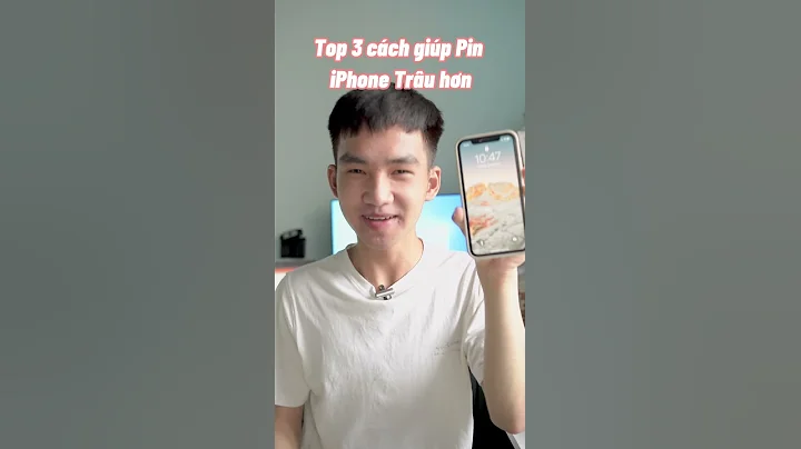 Top 3 cách giúp Pin iPhone trâu hơn #Shorts