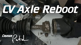 How to reboot a CV axle 100 Series Toyota Land Cruiser or Lexus LX470