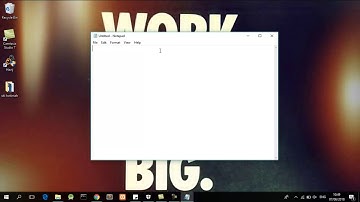 TUTORIAL MEMBUAT VIRUS DAN  MALWARE PADA NOTEPAD | Kurlinasari