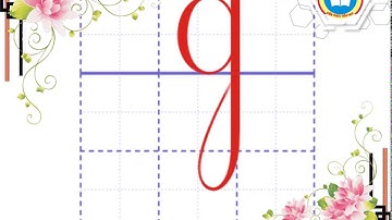 Hướng dẫn viết chữ g (cỡ nhỏ) - |Kiến thức Tiểu học|