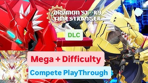 DLC Mega + Difficulty Digimon Story Time STRANGER Alternate Dimension Complete Gameplay Walkthrough