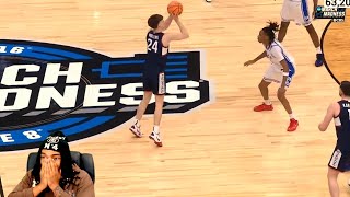 WHAT DID I JUST STARE AT😱UConn vs Duke March Madness Elite Eight (reaction)