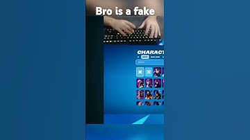 Bro has a dev account #fortnite#fake#gaming#devaccount#skins#mustured